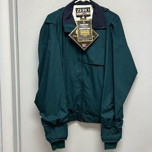 Zero Men's Green Windbreaker Jacket